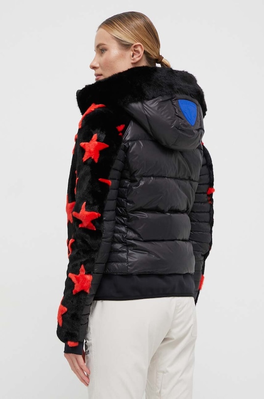 Ρούχα Μπουφάν με επένδυση από πούπουλα Rossignol JCC RLKWJ42 μαύρο