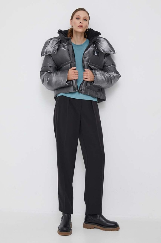 Calvin Klein Jeans geaca J20J221878 gri AW23