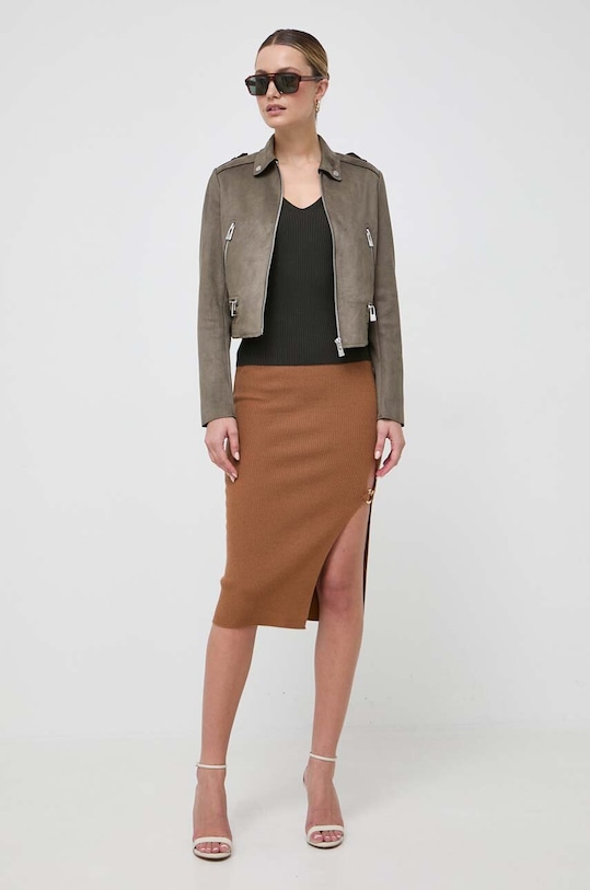 Μπουφάν Morgan GSUD.LAURIER πράσινο AW23