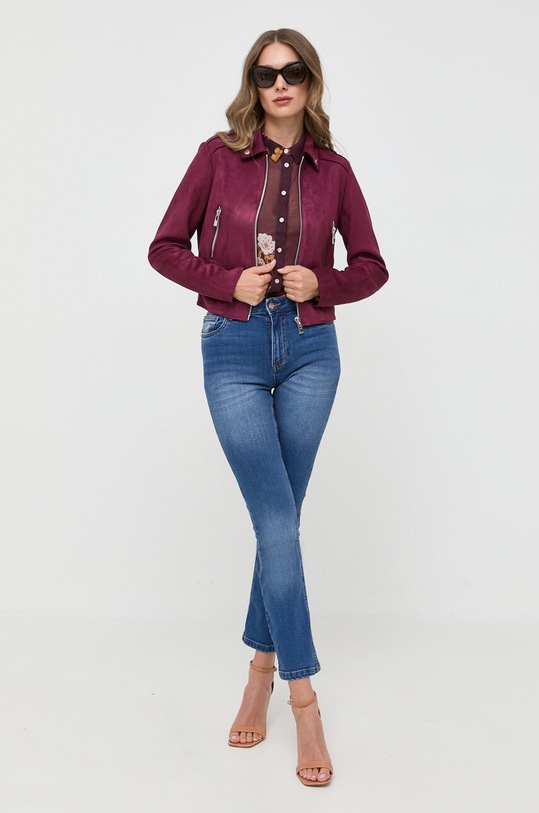 Bunda Morgan GSUD.GRENAT červená AW23