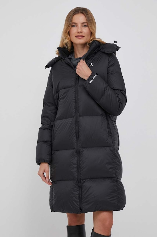 Calvin Klein Jeans pehelydzseki J20J221892 fekete AW23