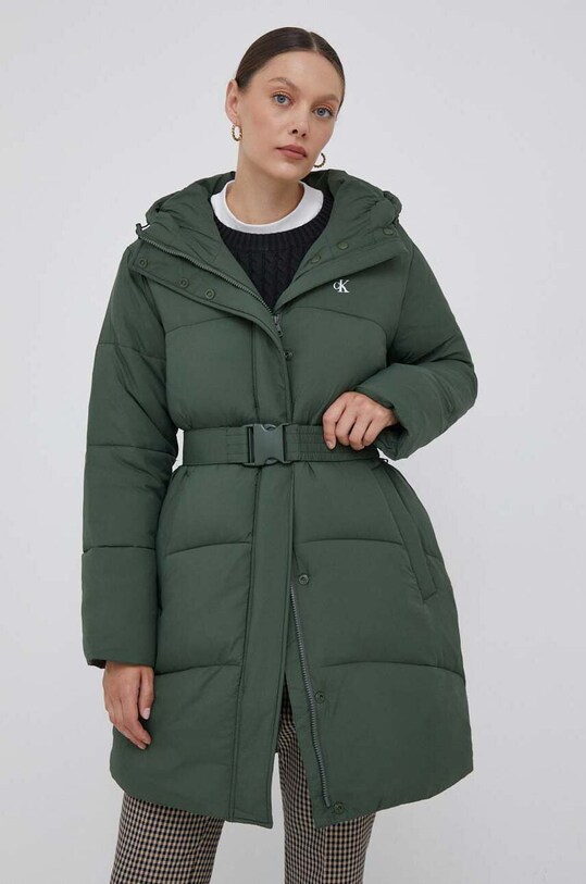 Куртка Calvin Klein Jeans з утепленням зелений J20J221894