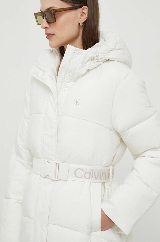 Bunda Calvin Klein Jeans béžová J20J221896