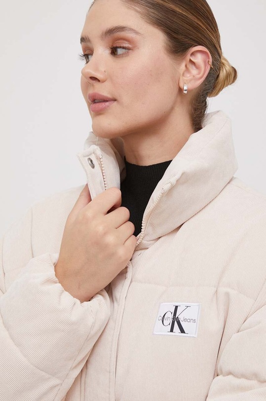 Μπουφάν Calvin Klein Jeans μπεζ J20J222244