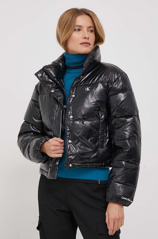 Bunda Calvin Klein Jeans J20J222710 čierna AW23