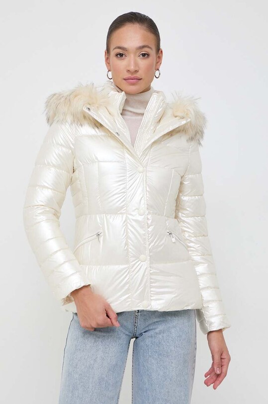 Куртка Morgan GARBO2 з утепленням бежевий GARBO2.IVOIRE