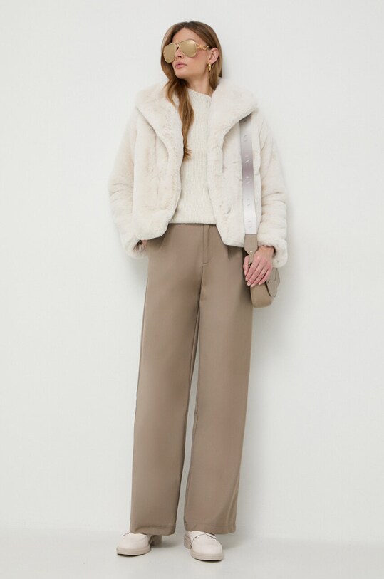 Куртка Morgan GEDOU.IVOIRE бежевий AW24