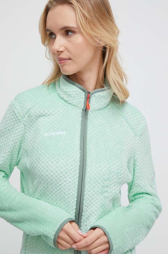 Mammut bluza sportowa Innominata z elastanem turkusowy 1014.04510
