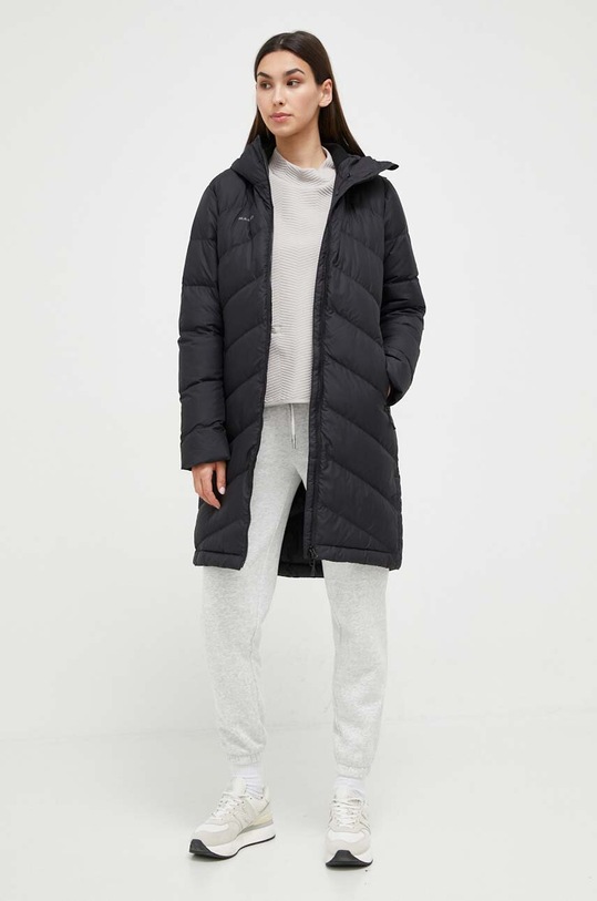 Μπουφάν με επένδυση από πούπουλα Mammut 1013.02090 μαύρο AW23