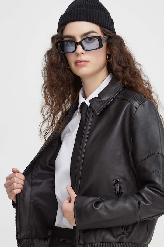 The Kooples geaca de piele FCUI27002K