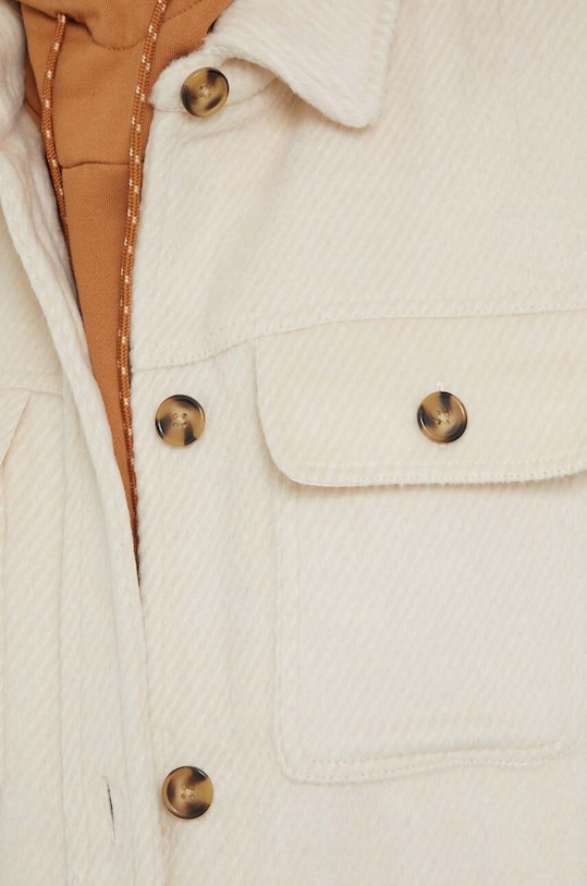 Μπουφάν από μίγμα μαλλιού Rip Curl 00XWJA μπεζ