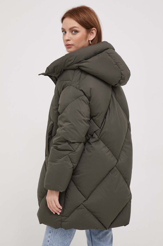 Odzież Hetrego kurtka puchowa 8K693 brązowy