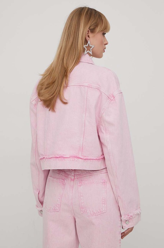 Odzież Stine Goya kurtka jeansowa Margaux SG5324 różowy