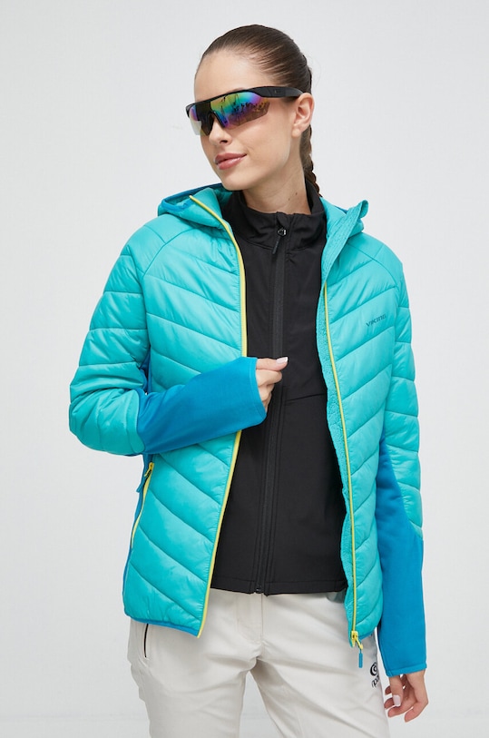 Sportovní bunda Viking Becky Warm Pro tyrkysová 750.24.3232