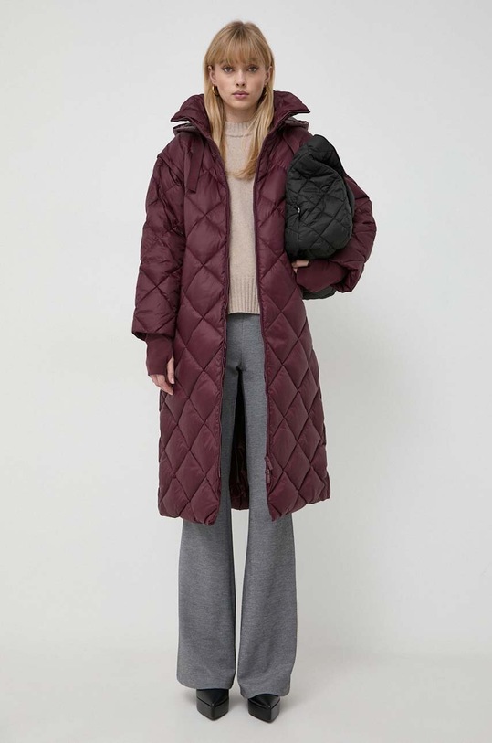 Marella kurtka puchowa 2334960339200 bordowy AW23
