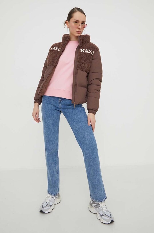 Μπουφάν Karl Kani 6176642 καφέ AW23
