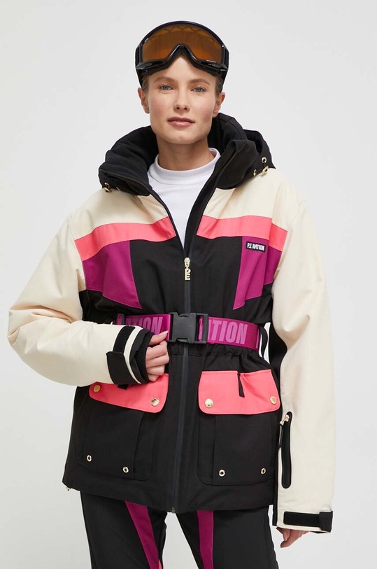 Jakna P.E Nation Chamonix zimski sportovi crna 233J005SN