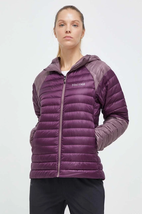 Marmot geaca sport din puf Hype cu captuseala violet M14599