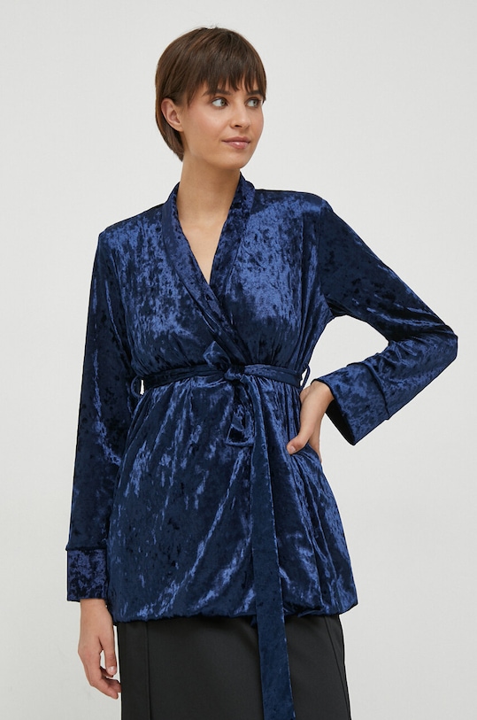 Artigli marynarka dzianina niebieski AB37796.BLU