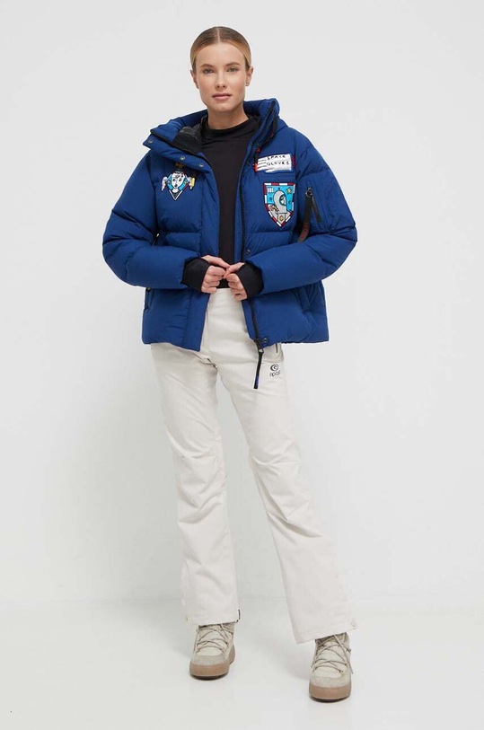 Rossignol geaca de puf x JCC RLMWJ34 bleumarin AW23