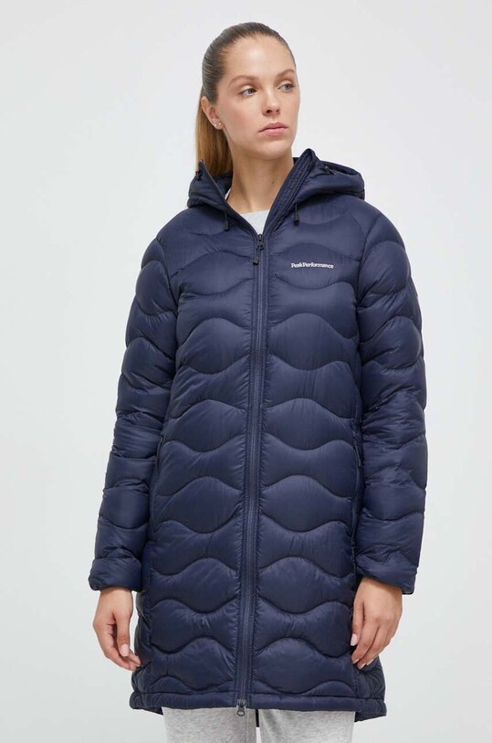 Peak Performance geaca de puf cu captuseala bleumarin G79627