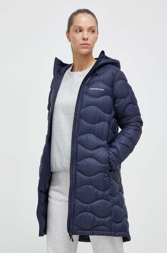Peak Performance geaca de puf bleumarin G79627