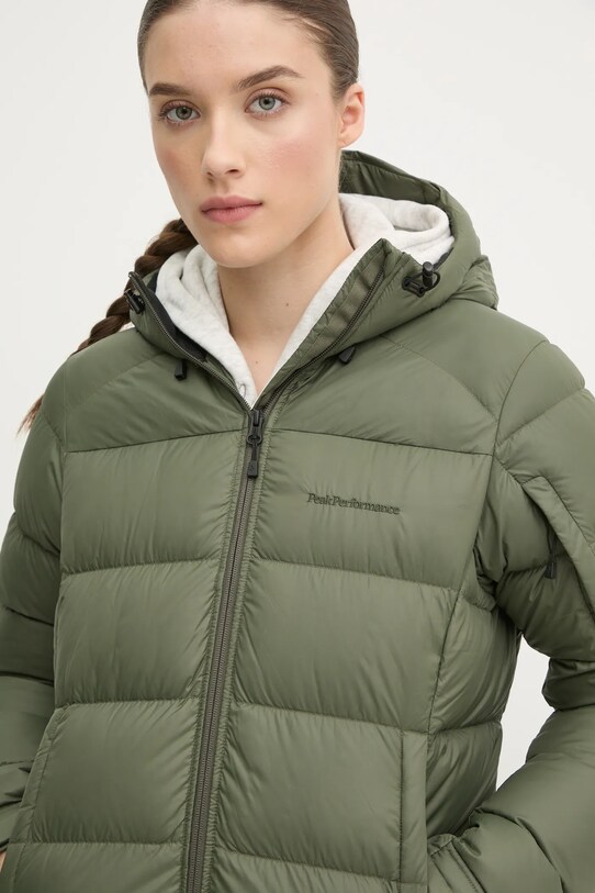 Спортивная пуховая куртка Peak Performance Frost зелёный G79632