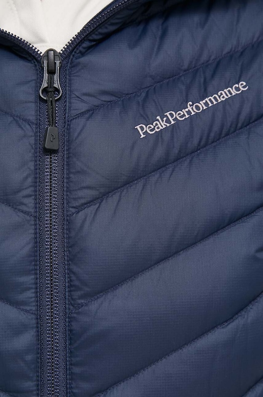 Peak Performance kurtka sportowa puchowa G79633 granatowy