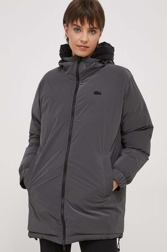 Lacoste giacca in piuma reversibile BF2419 nero AW23