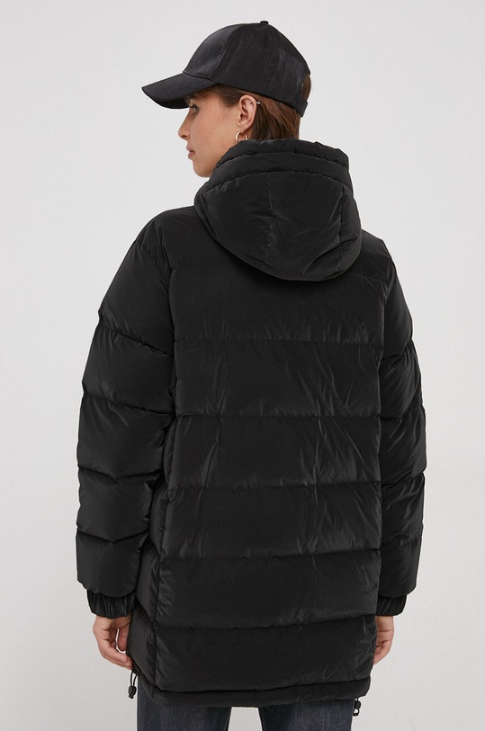 Lacoste giacca in piuma reversibile nero BF2419