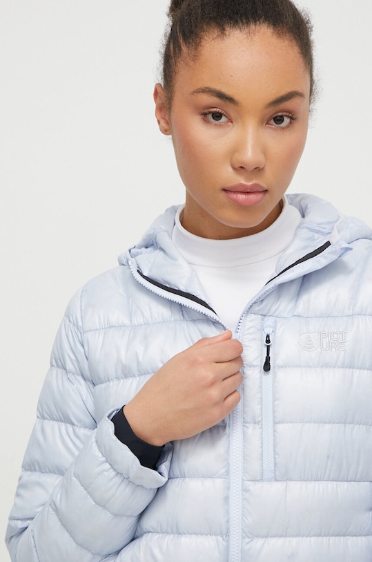 Picture kurtka puchowa Mid Puff Pertex niebieski SWT137