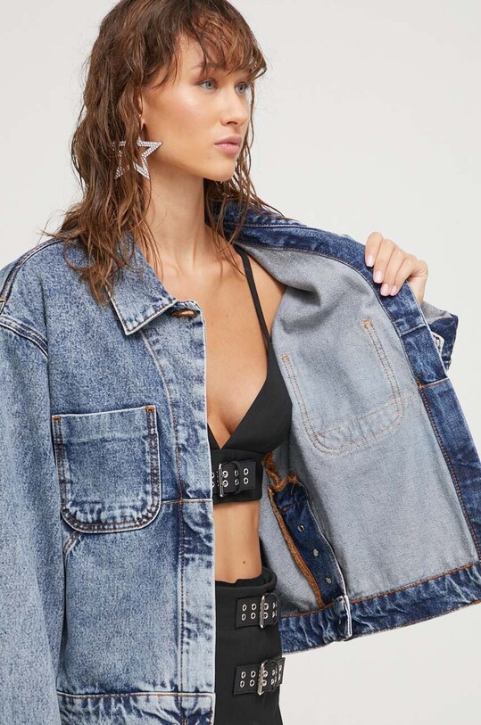 Rifľová bunda Moschino Jeans 0508.8235