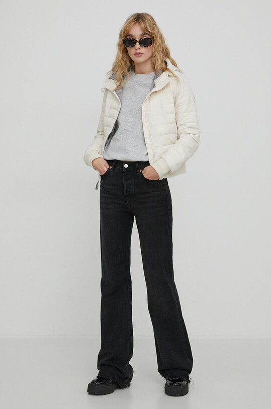 Hollister Co. kurtka KI344.3606.101 beżowy AW23