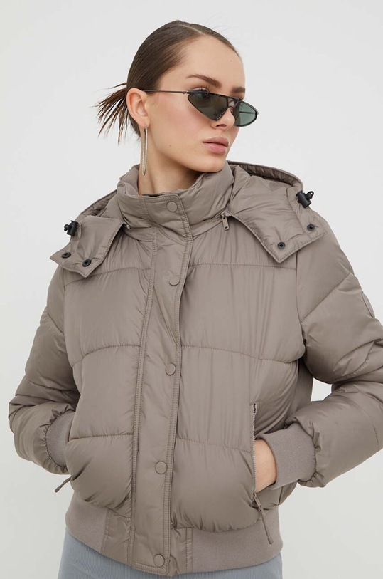 Bunda Hollister Co. s podšívkou béžová KI344.3633.401