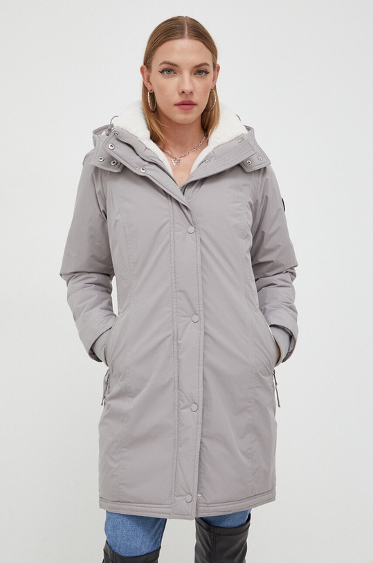 Hollister Co. kurtka KI344.3651.121 szary AW23