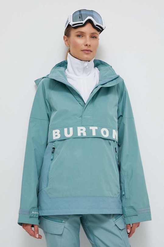 Burton geaca Frostner Sporturi de iarnă turcoaz 23360101301