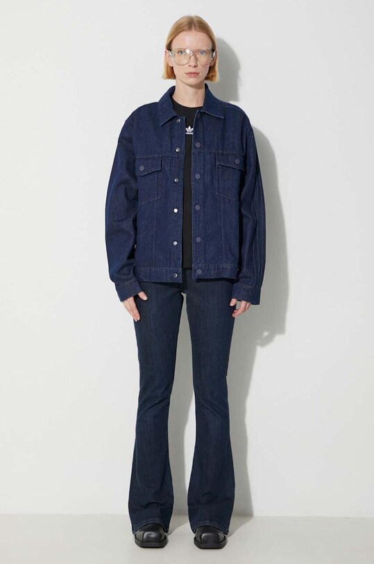 Джинсова куртка adidas Originals Denim Jacket IN0265 темно-синій AW23
