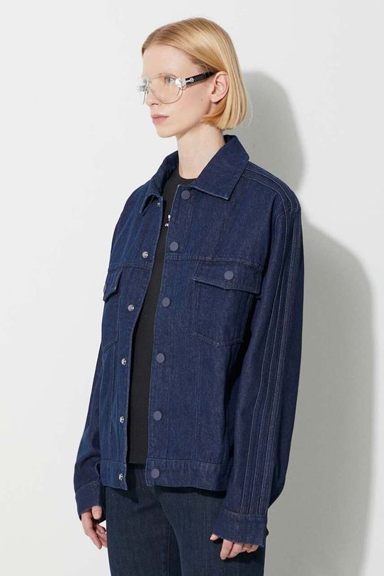 Дънково яке adidas Originals Denim Jacket тъмносин IN0265