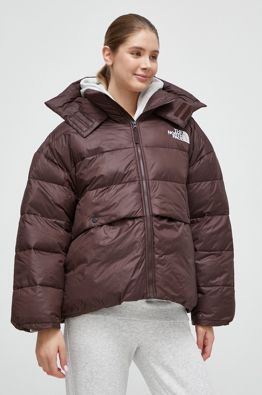 Μπουφάν The North Face NF0A82F7I0I1 καφέ AW23