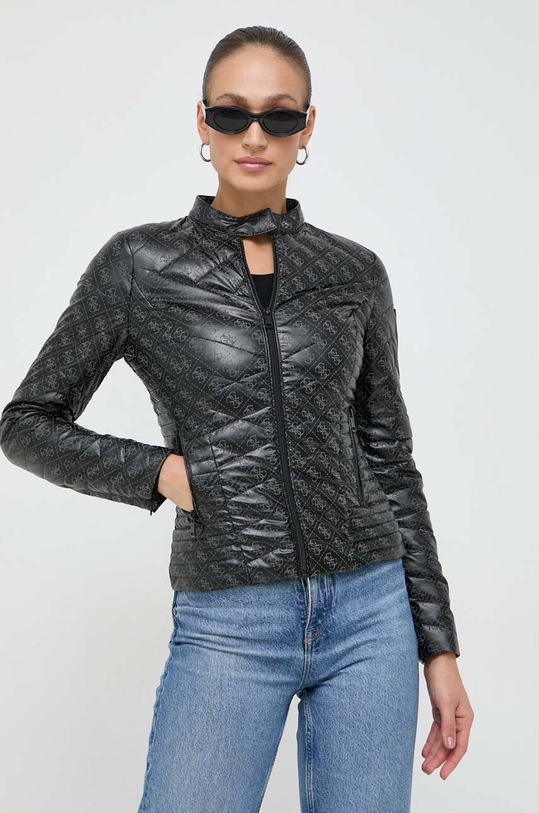 Guess kurtka NEW VONA bez kaptura czarny W4RL02.WFWM0