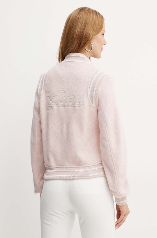 Îmbrăcăminte Guess geaca bomber W4RL45.WFWS2 roz