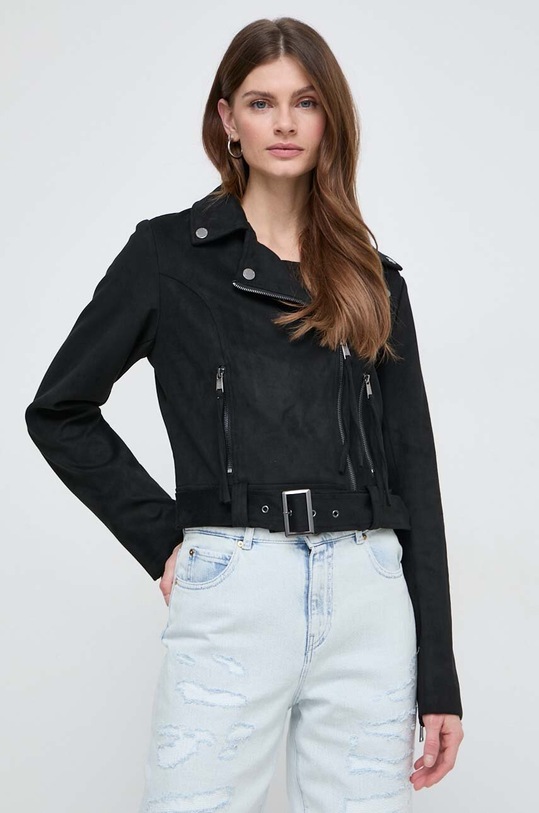 Bunda Guess CELESTE nezateplené černá W4RL10.WFWQ0