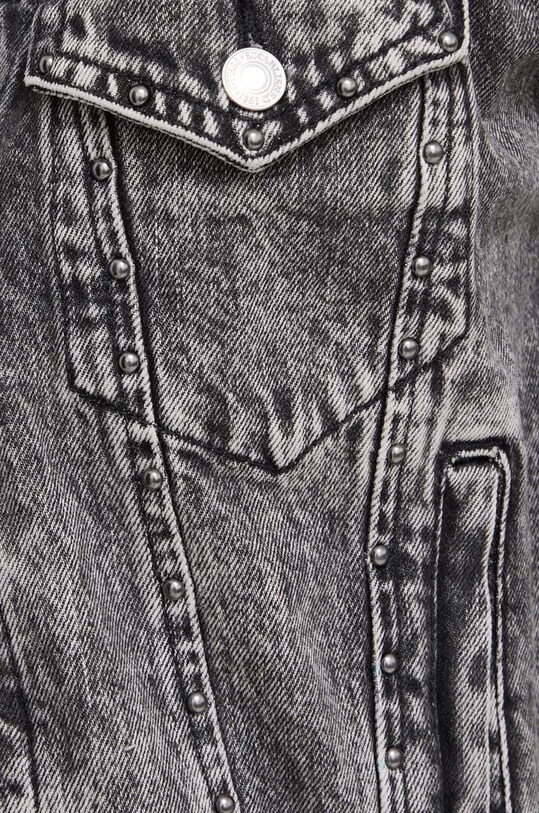Джинсова куртка Guess W4RN62.D56B3 сірий