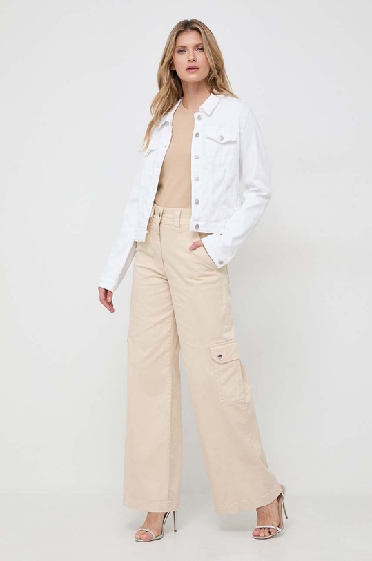 Guess kurtka jeansowa W2GN0E.D3AF5 biały SS24