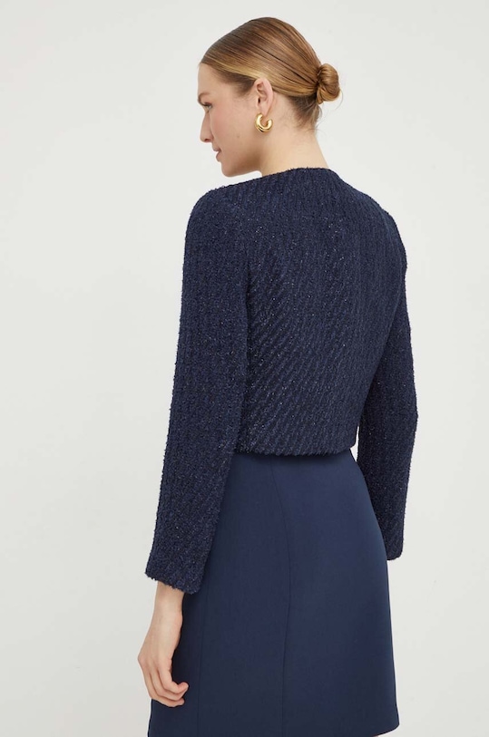 Odjeća Sako s primjesom vune MICHAEL Michael Kors MR4105ZAER mornarsko plava