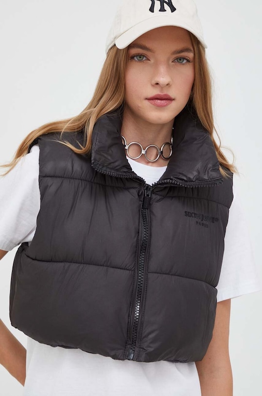 Sixth June vesta cu captuseala negru 33867.