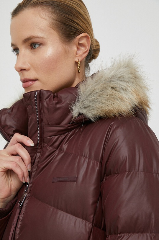 Pernata jakna Calvin Klein K20K207071 bordo
