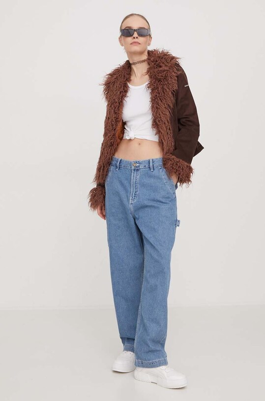 Superdry kurtka W5011686A.8PO brązowy AW23