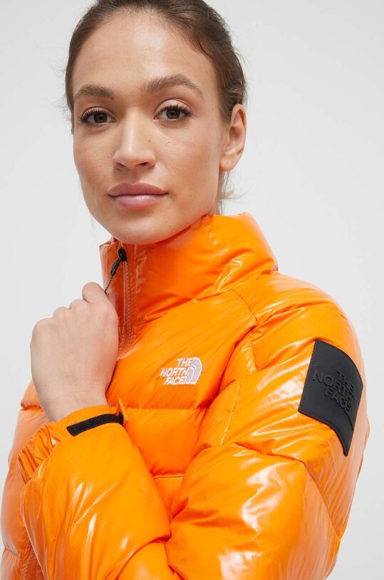 The North Face kurtka pomarańczowy NF0A852LI0M1