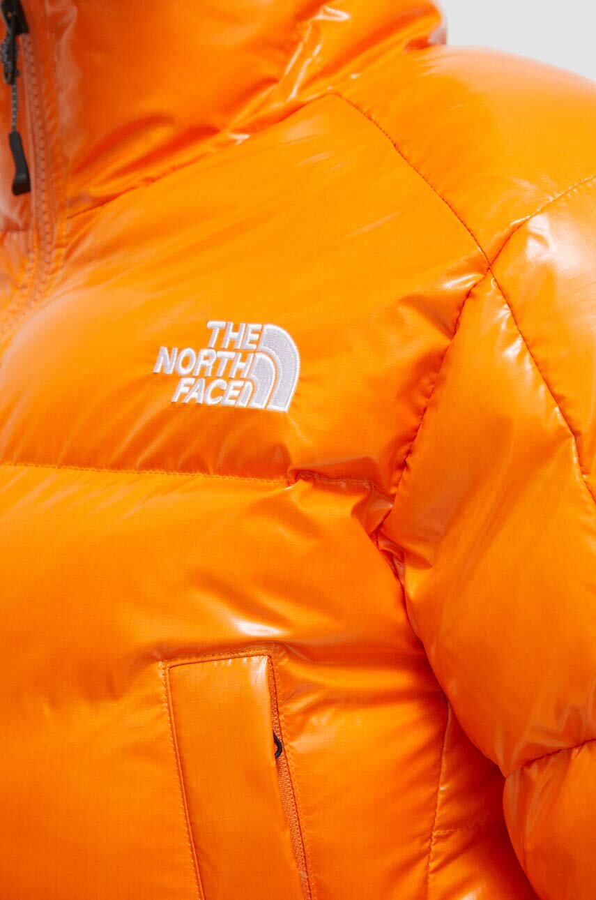 The North Face kurtka NF0A852LI0M1 pomarańczowy